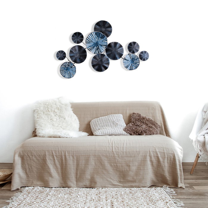 Wallity Hare Escultura de Pared Multicolor en Metal